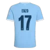 ENZO #17 Player Version Manchester City Home Soccer Jersey 2026/27 Blue - UCL - gojersey