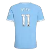 DOKU #11 Player Version Manchester City Home Soccer Jersey 2026/27 Blue - gojersey