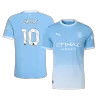CHERKI #10 Player Version Manchester City Home Soccer Jersey 2026/27 Blue - gojersey
