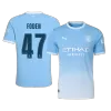 FODEN #47 Player Version Manchester City Home Soccer Jersey 2026/27 Blue - UCL - gojersey
