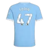FODEN #47 Player Version Manchester City Home Soccer Jersey 2026/27 Blue - gojersey