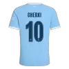 CHERKI #10 Player Version Manchester City Home Soccer Jersey 2026/27 Blue - UCL - gojersey