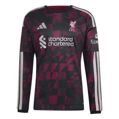 Liverpool Long Sleeve Third Away Soccer Jersey 2026/27 - gojersey