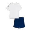 Kids Manchester City Third Soccer Jersey Kit (Jersey+Shorts) 2026/27 White - gojersey