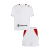 Kids AC Milan Away Soccer Jersey Kit (Jersey+Shorts) 2026/27 White - gojersey