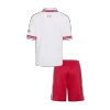 Kids Liverpool Aawy Soccer Jersey Kit (Jersey+Shorts) 2026/27 White - gojersey