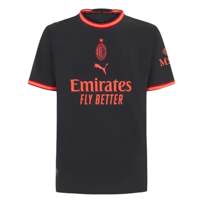Player Version AC Milan Third Soccer Jersey 2026/27 Black - gojersey