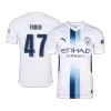 FODEN #47 Player Version Manchester City Third Soccer Jersey 2026/27 White - UCL - gojersey