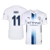DOKU #11 Player Version Manchester City Third Soccer Jersey 2026/27 White - UCL - gojersey