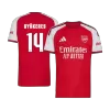 GYÖKERES #14 Player Version Arsenal Home Soccer Jersey 2026/27 Red - UCL - gojersey