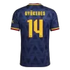 GYÖKERES #14 Player Version Arsenal Away Soccer Jersey 2026/27 Navy - UCL - gojersey