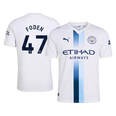 FODEN #47 Manchester City Third Soccer Jersey 2026/27 White - gojersey