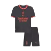 Kids AC Milan Third Soccer Jersey Kit (Jersey+Shorts) 2026/27 Black - gojersey