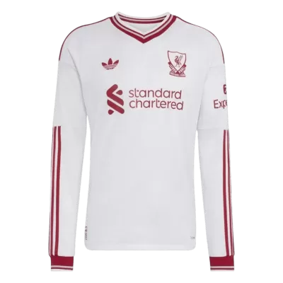 Liverpool Long Sleeve Away Soccer Jersey 2026/27 - gojersey