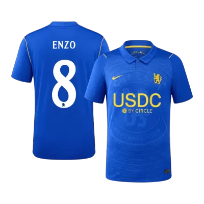Chelsea ENZO #8 Home Soccer Jersey 2026/27 - UCL Edition - gojersey