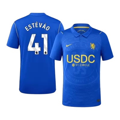 Chelsea ESTÊVÃO #41 Home Soccer Jersey 2026/27 - gojersey