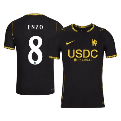 ENZO #8 Player Version Chelsea Away Soccer Jersey 2026/27 Balck - UCL - gojersey