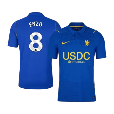 ENZO #8 Player Version Chelsea Home Soccer Jersey 2026/27 Blue - gojersey