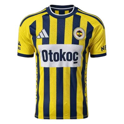 Player Version Fenerbahce Home Soccer Jersey 2026/27 Yellow&Navy - gojersey