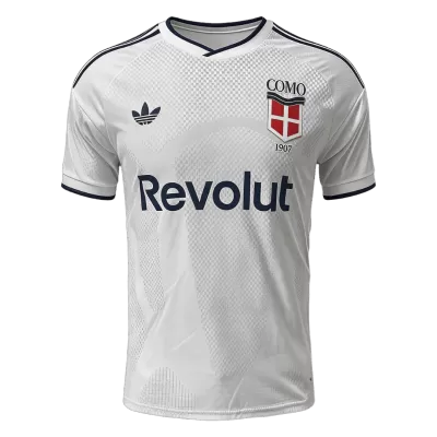 Player Version Como 1907 Away Soccer Jersey 2026/27 White - gojersey