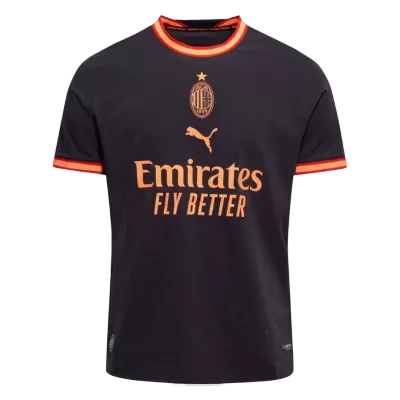 Player Version AC Milan Third Soccer Jersey 2026/27 Black - gojersey
