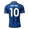 Player Version Nico Paz #10 Como 1907 Home Soccer Jersey 2026/27 Blue - gojersey