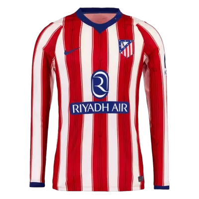 Atletico Madrid Long Sleeve Home Soccer Jersey 2026/27 - gojersey